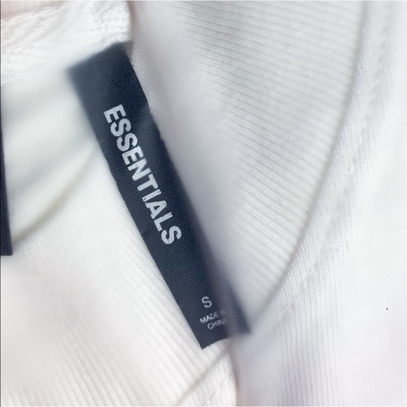 *SOLD* Fear Of God Essentials Photo L/S White - Picture 3 of 4